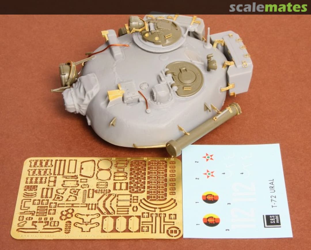 Boxart T-72 Ural Turret with Optical Range Finder for Tamiya kit 35010 SBS Model Boxart T-72 Ural Turret with Optical Range Finder for Tamiya kit 35010 SBS Model