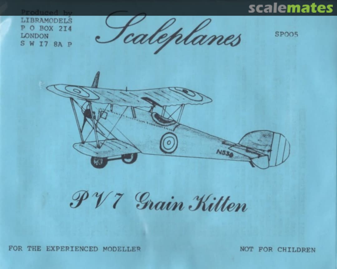 Boxart P V 7 Grain Kitten SP005 Libramodels