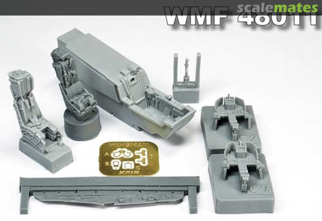 Boxart Kfir C2/C7 Detailed Cockpit Set WMF48011 Wingman Models Boxart Kfir C2/C7 Detailed Cockpit Set WMF48011 Wingman Models
