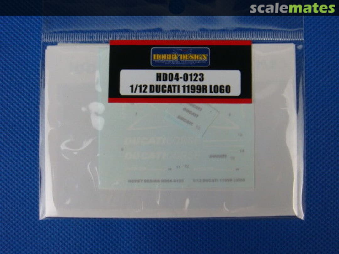 Boxart Ducati 1199 Panigale R - Decals HD04-0123 Hobby Design Boxart Ducati 1199 Panigale R - Decals HD04-0123 Hobby Design