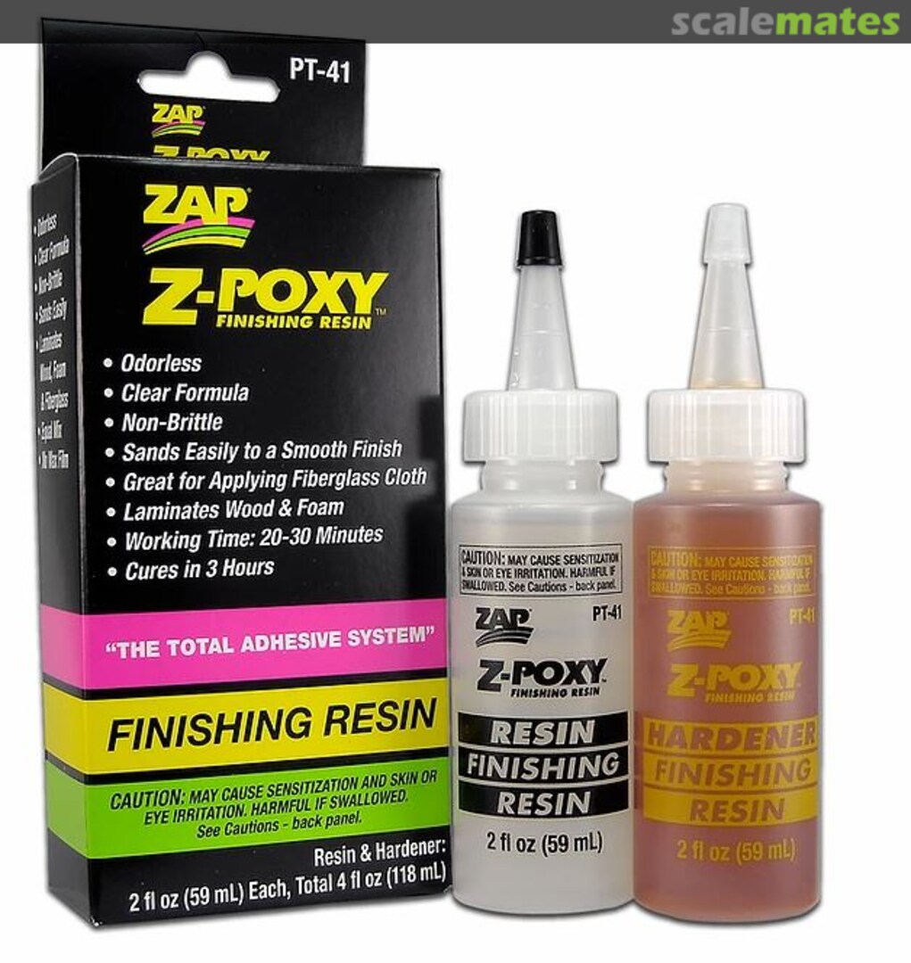 Boxart ZAP Z-POXY FINISHING RESINS PT-41 ZAP