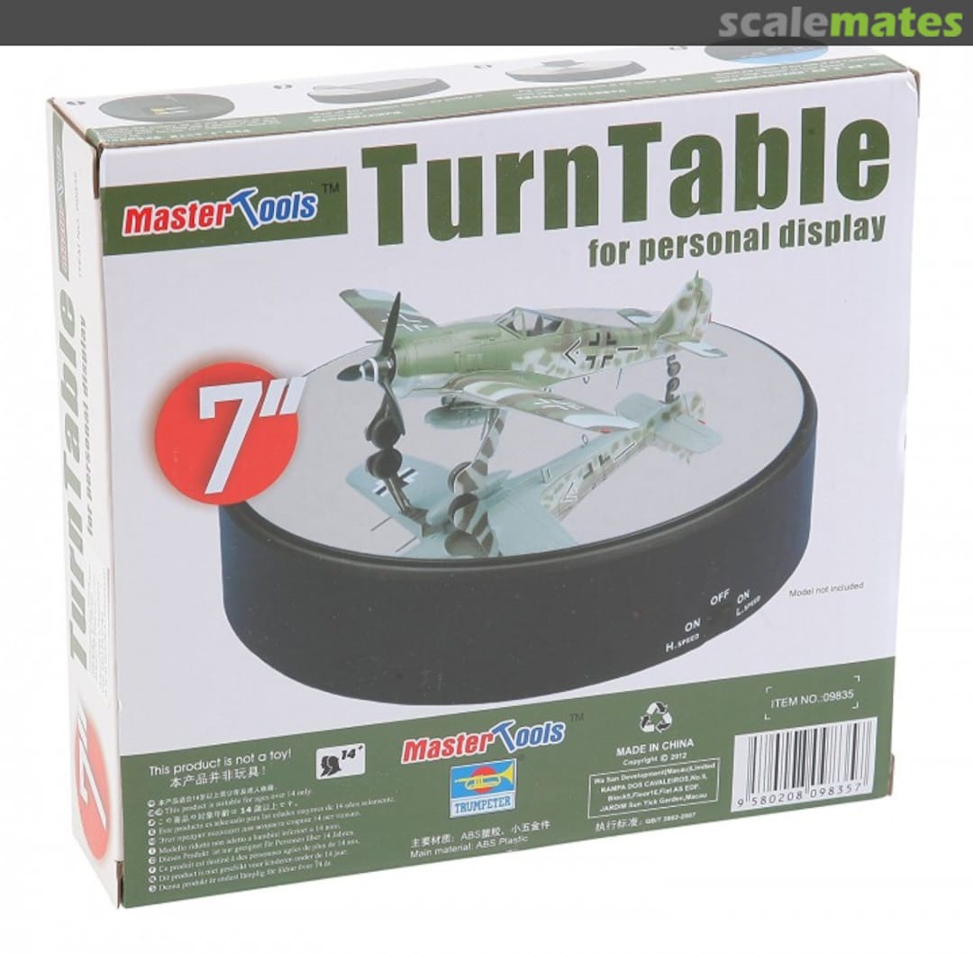 Boxart Turn Table for personal Display 09835 Trumpeter