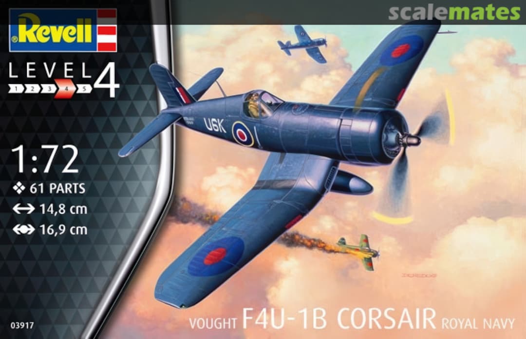 Boxart Vought F4U-1B Corsair 03917 Revell