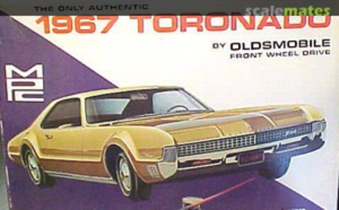 Boxart 1967 Toronado by Oldsmobile 1-1467-200 MPC Boxart 1967 Toronado by Oldsmobile 1-1467-200 MPC