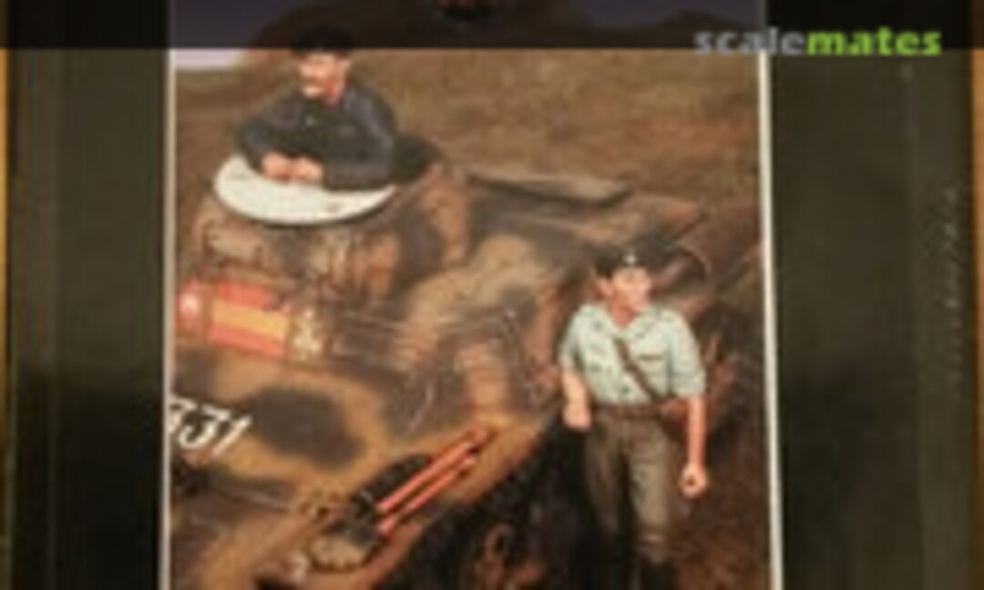 1:35 Spanish Condor Legion Tank Crew (Warriors 35478)