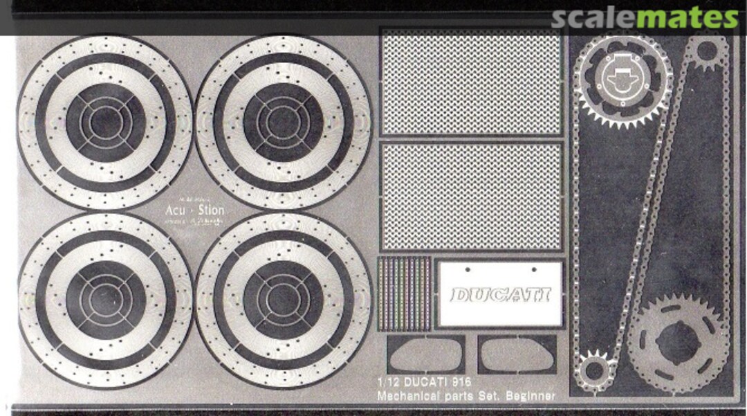 Boxart Ducati 916 Mechanical Parts Set ATS-7177 Acu-Stion Boxart Ducati 916 Mechanical Parts Set ATS-7177 Acu-Stion