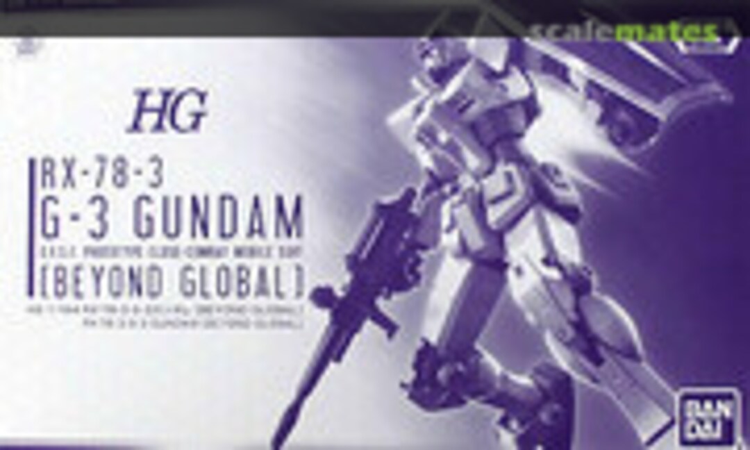1:144 RX-78-3 G-3 Gundam [Beyond Global] (Bandai Spirits 5061120)