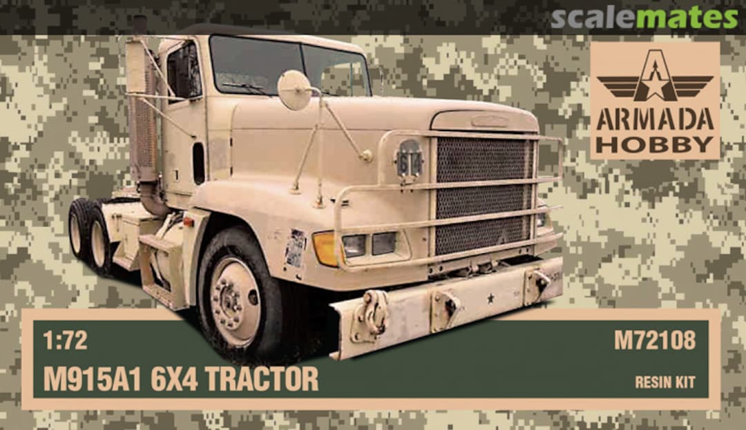 Boxart M915A1 Tractor M72108 Armada Hobby