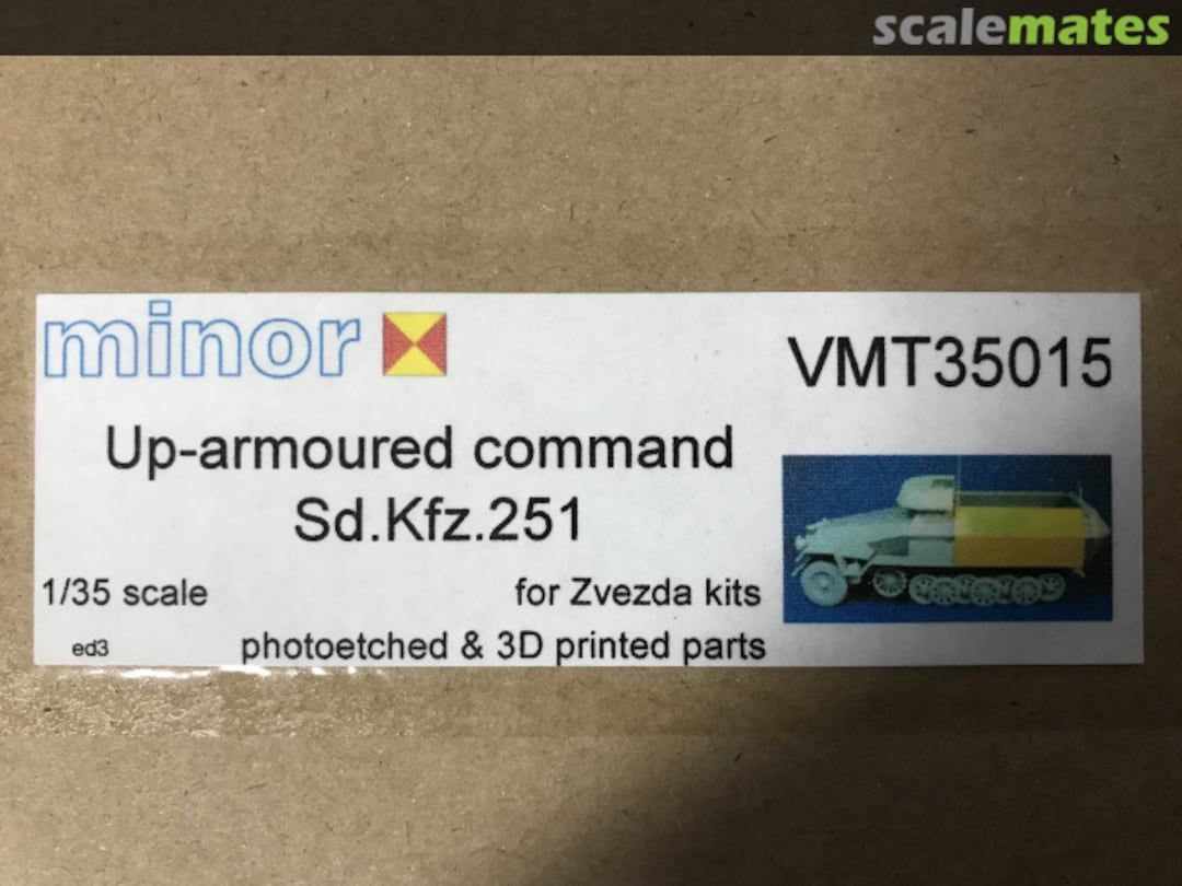 Boxart Up-Armoured Command Sd.Kfz 251 VMT35015 Minor Boxart Up-Armoured Command Sd.Kfz 251 VMT35015 Minor