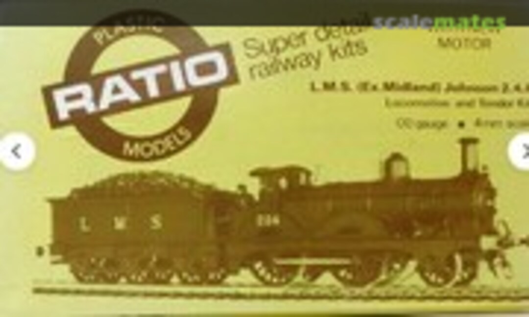 Johnson 2-4-0 (Ratio Plastic Models 5778)