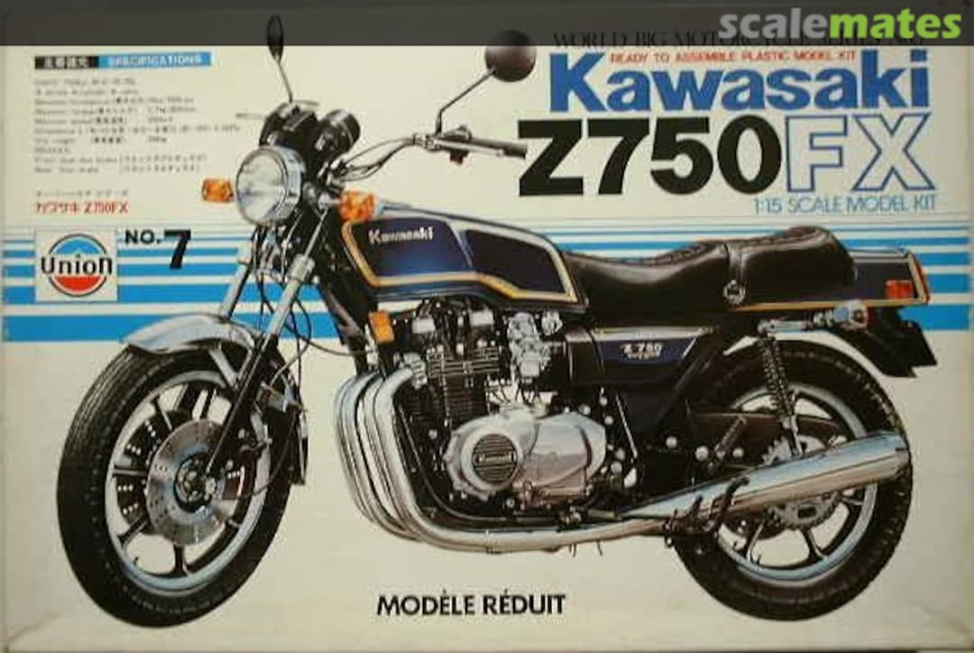 Boxart Kawasaki Z750FX M-7 Union Model Boxart Kawasaki Z750FX M-7 Union Model