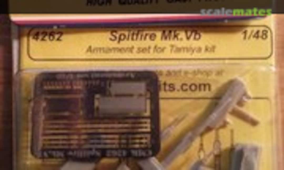 1:48 Spitfire Mk.Vb Armament set for Tamiya kit (CMK 4262) 4262