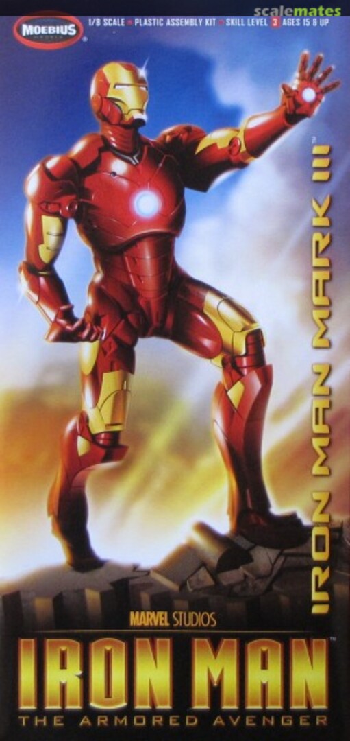 Boxart Iron Man Mark III 930 Moebius Models Boxart Iron Man Mark III 930 Moebius Models