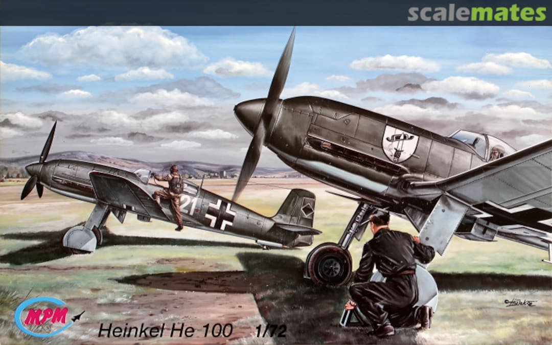 Boxart Heinkel He 100 C72016 MPM Production Boxart Heinkel He 100 C72016 MPM Production