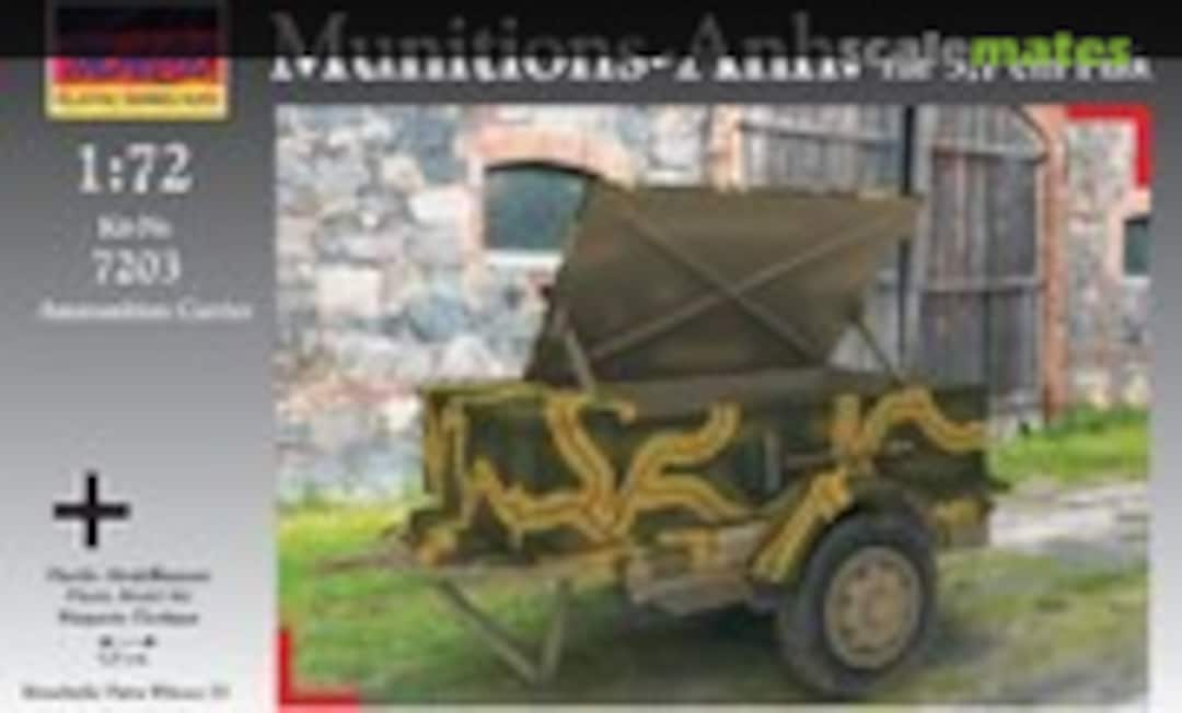 1:72 Munitions-Anh. für 3,7cm Flak (MACO 7203) 7203