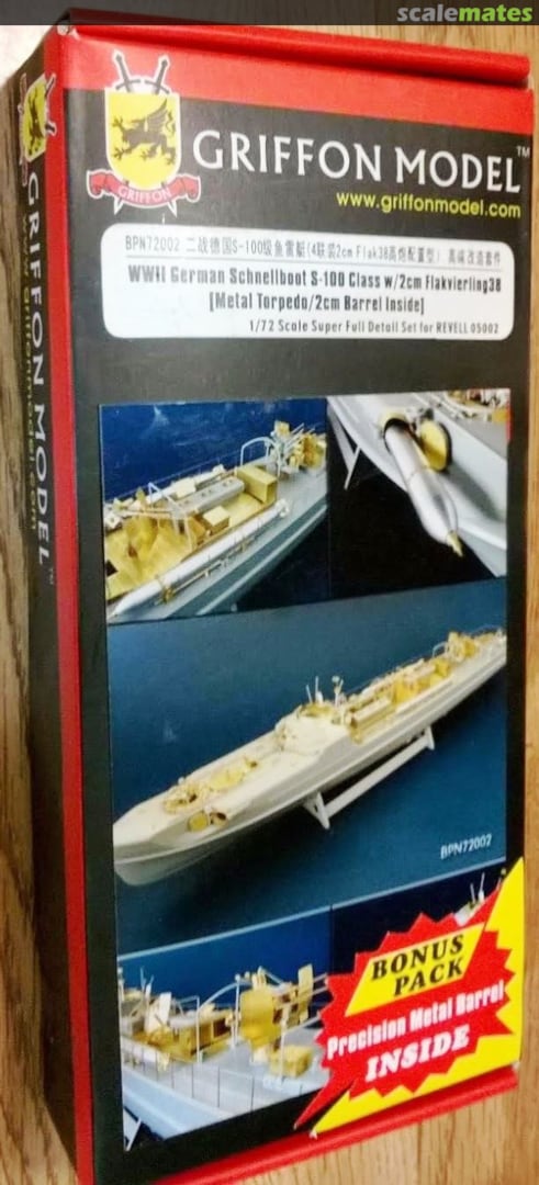 Boxart German Fast Attack Craft Premium Set BPN72002 Griffon Model Boxart German Fast Attack Craft Premium Set BPN72002 Griffon Model