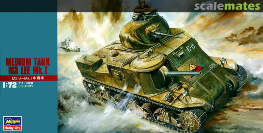 Boxart Medium Tank M3 Lee Mk.I 31104 Hasegawa Boxart Medium Tank M3 Lee Mk.I 31104 Hasegawa