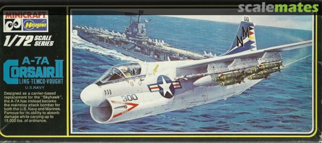 Boxart A-7A Corsair II 017 Minicraft Hasegawa Boxart A-7A Corsair II 017 Minicraft Hasegawa