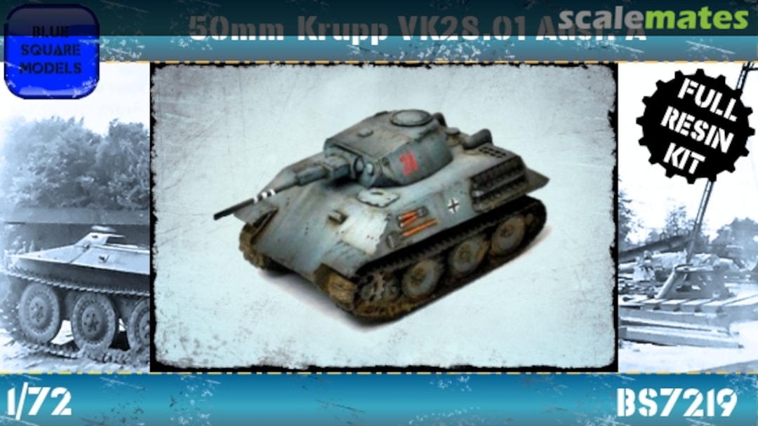 Boxart 50mm Krupp VK28.01 Ausf. A BS7219 Blue Square Models
