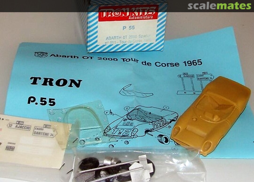 Boxart Abarth OT 2000 Spyder P55 Tron Boxart Abarth OT 2000 Spyder P55 Tron