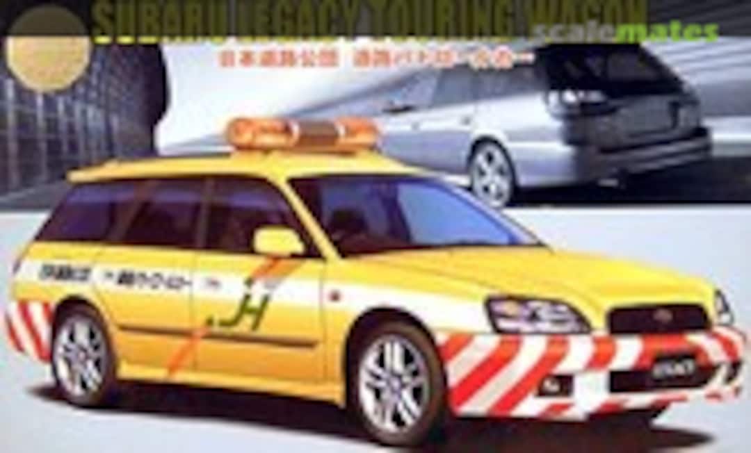 1:24 Subaru Legacy Touring Wagon Japan Highways Patrol Car (Fujimi 03586)