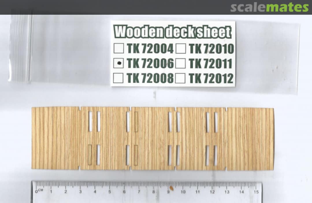 Boxart Wooden deck sheet TK 72006 T-Model Boxart Wooden deck sheet TK 72006 T-Model