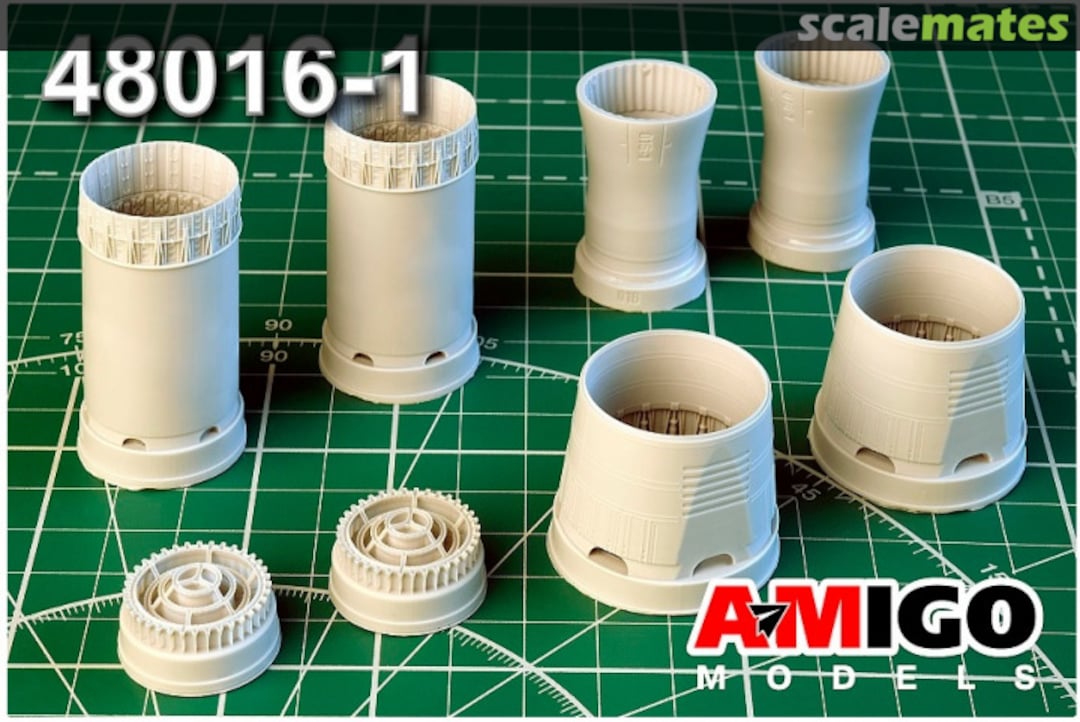 Boxart MiG-31B / BM Jet nozzles of the D-30F6 48016-1 Amigo Models Boxart MiG-31B / BM Jet nozzles of the D-30F6 48016-1 Amigo Models