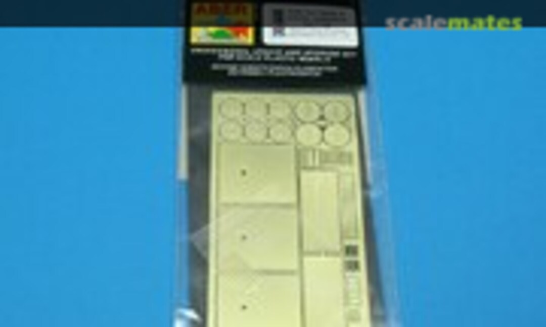 1:35 Side Fuel Tanks & Smoke Canisters for T-34 (Aber 35A46) 35A46