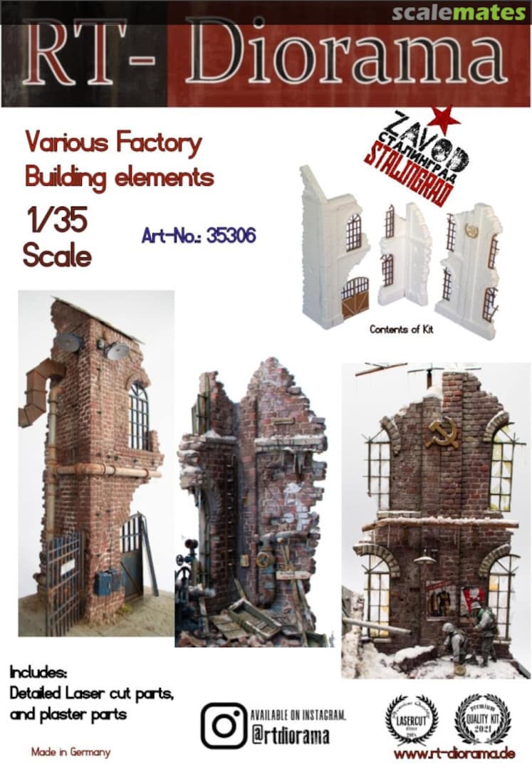 Boxart Various Factory Building elements 35306 RT-Diorama Boxart Various Factory Building elements 35306 RT-Diorama