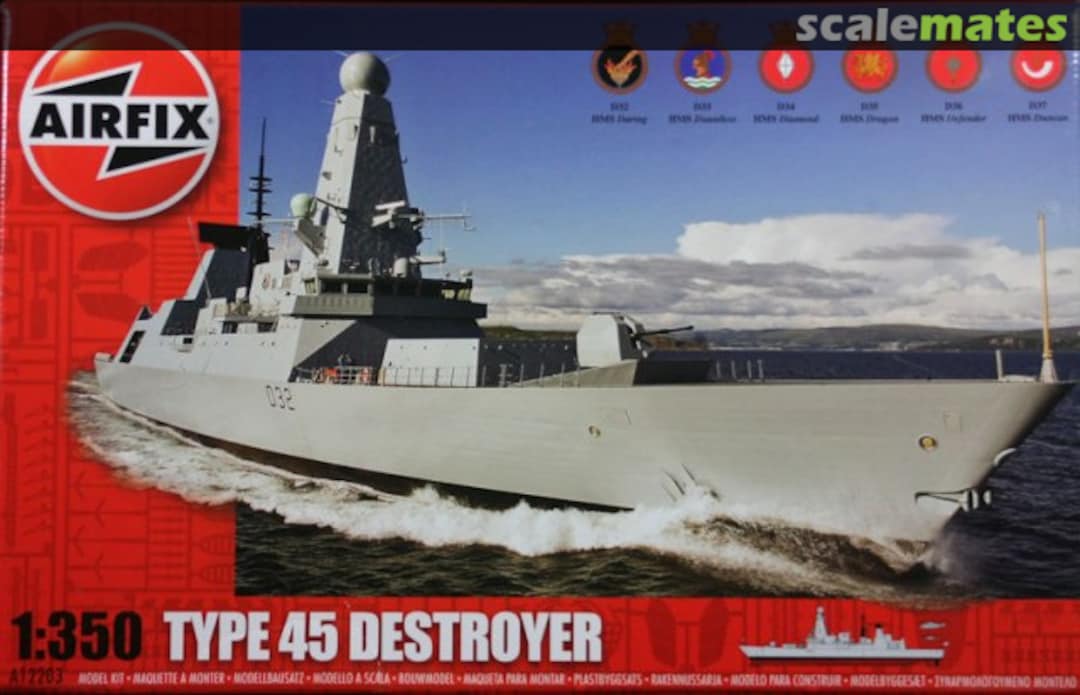 Boxart Type 45 Destroyer A12203 Airfix
