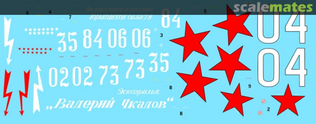 Contents LA - 5 Battles for Kursk part 1 48029 Colibri Decals Contents LA - 5 Battles for Kursk part 1 48029 Colibri Decals