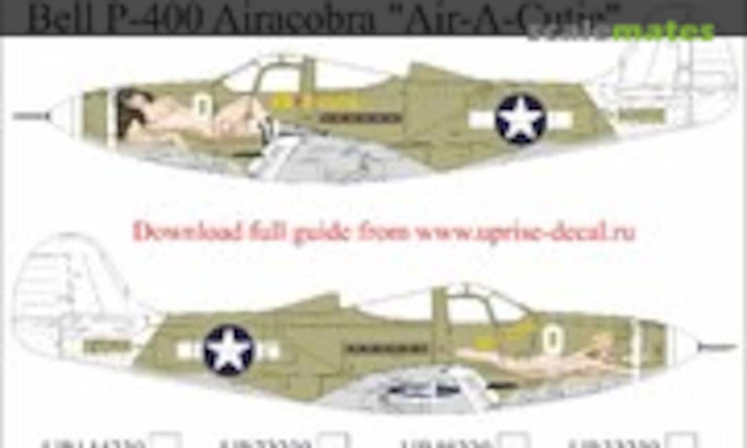 1:48 P-400 Airacobra Air-A-Cutie with stencils, FFA (removable film) (UpRise Decal UR48239) UR48239