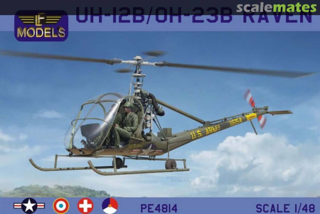 Boxart UH-12B/OH-23B Raven PE4814 LF Models Boxart UH-12B/OH-23B Raven PE4814 LF Models