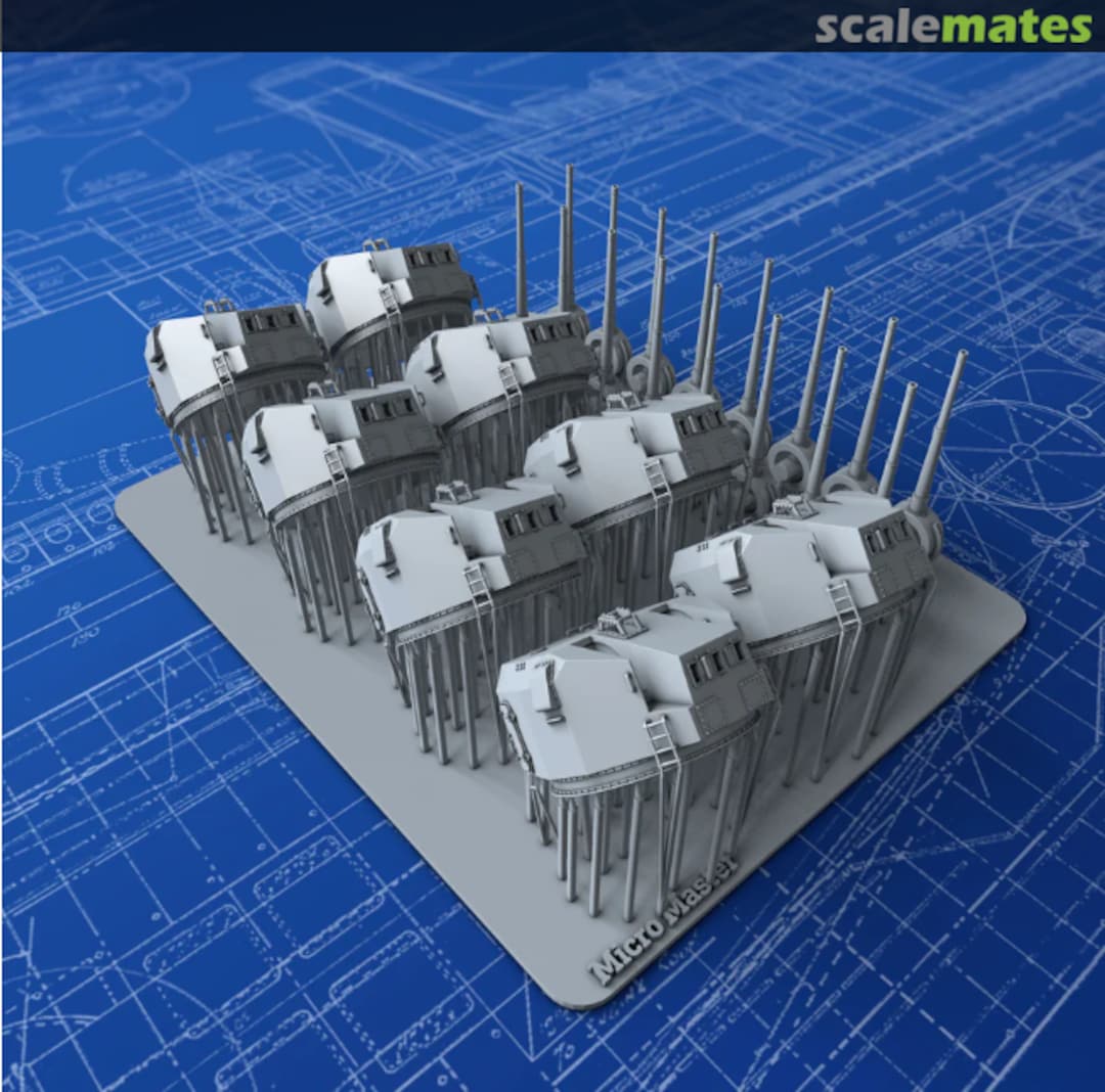 Boxart 5.25"/50 (13.4cm) QF MKI RP10 Mark 1* MM0014P Micro Master Boxart 5.25"/50 (13.4cm) QF MKI RP10 Mark 1* MM0014P Micro Master