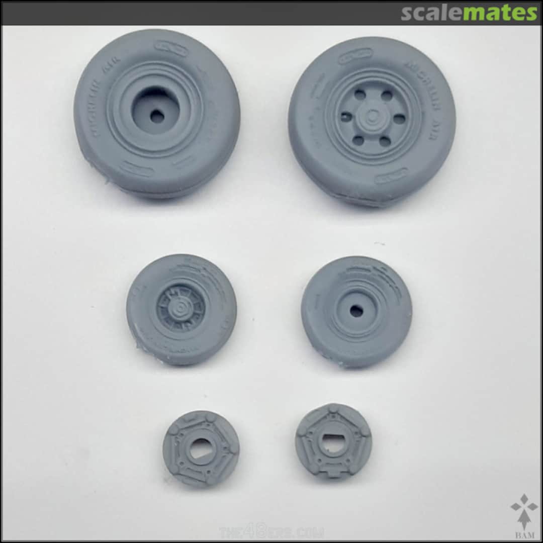 Boxart F/A-18E/F Super Hornet & EA-18G Growler wheels BAM48081M BAM Models Boxart F/A-18E/F Super Hornet & EA-18G Growler wheels BAM48081M BAM Models