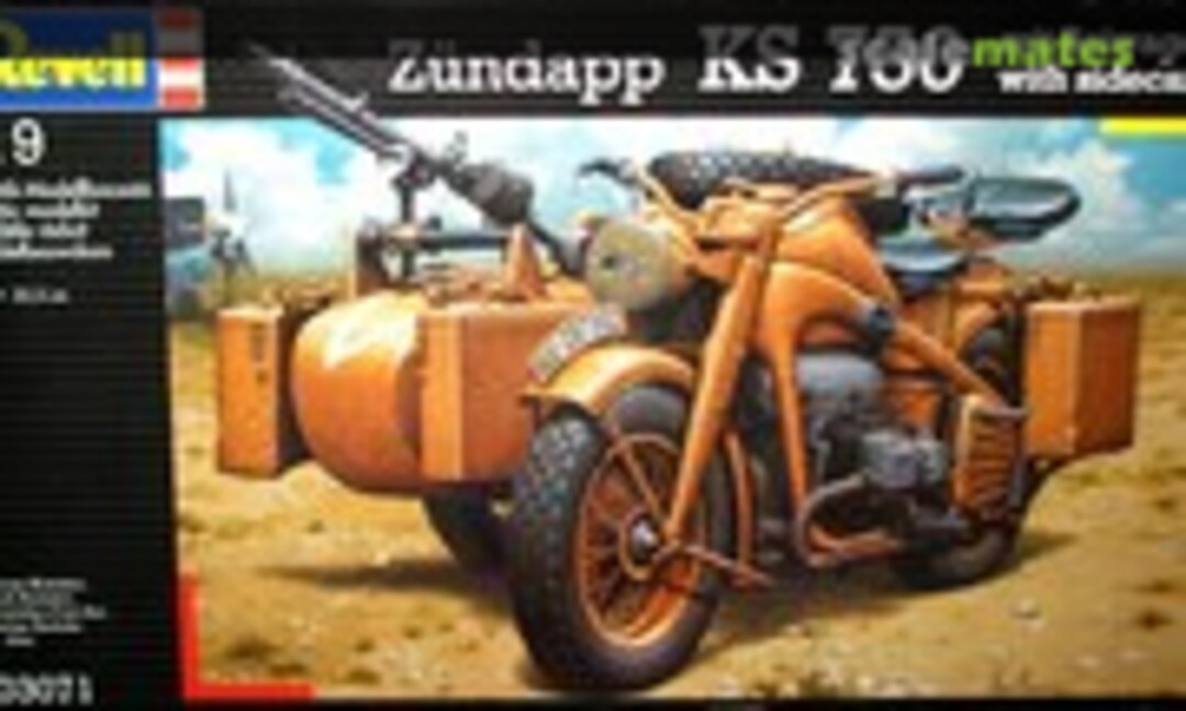 1:9 Zündapp KS 750 with sidecar (Revell 03071)