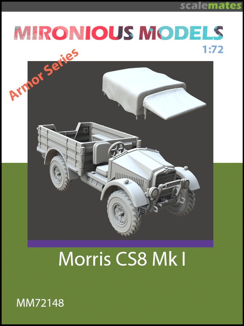 Boxart Morris CS8 Mk I (3D-Printed) MM72148 Mironious Models Boxart Morris CS8 Mk I (3D-Printed) MM72148 Mironious Models