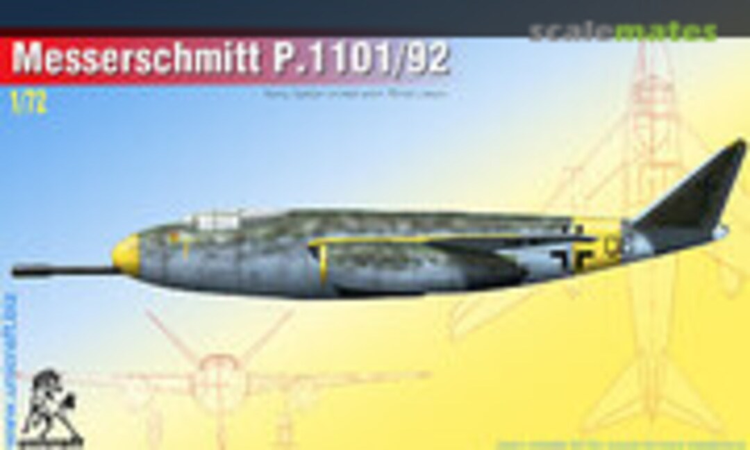 1:72 Messerschmitt Me P.1101/92 (Unicraft Models 72257)