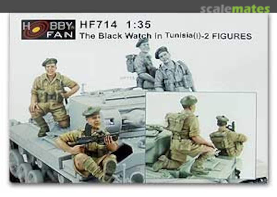Boxart The Black Watch in Tunisia (1) HF714 Hobby Fan Boxart The Black Watch in Tunisia (1) HF714 Hobby Fan