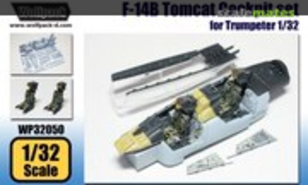 1:32 F-14B Tomcat Cockpit Set (Wolfpack WP32050) WP32050
