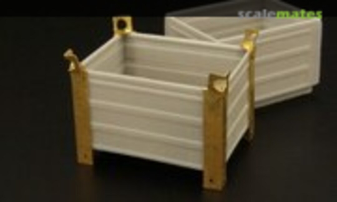 1:35 Steel containers (2pcs) (Hauler HLU35076)