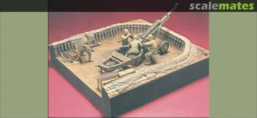 Boxart Vietnam War US M102 Fire Base & Ammo Boxes HF017 Hobby Fan Boxart Vietnam War US M102 Fire Base & Ammo Boxes HF017 Hobby Fan