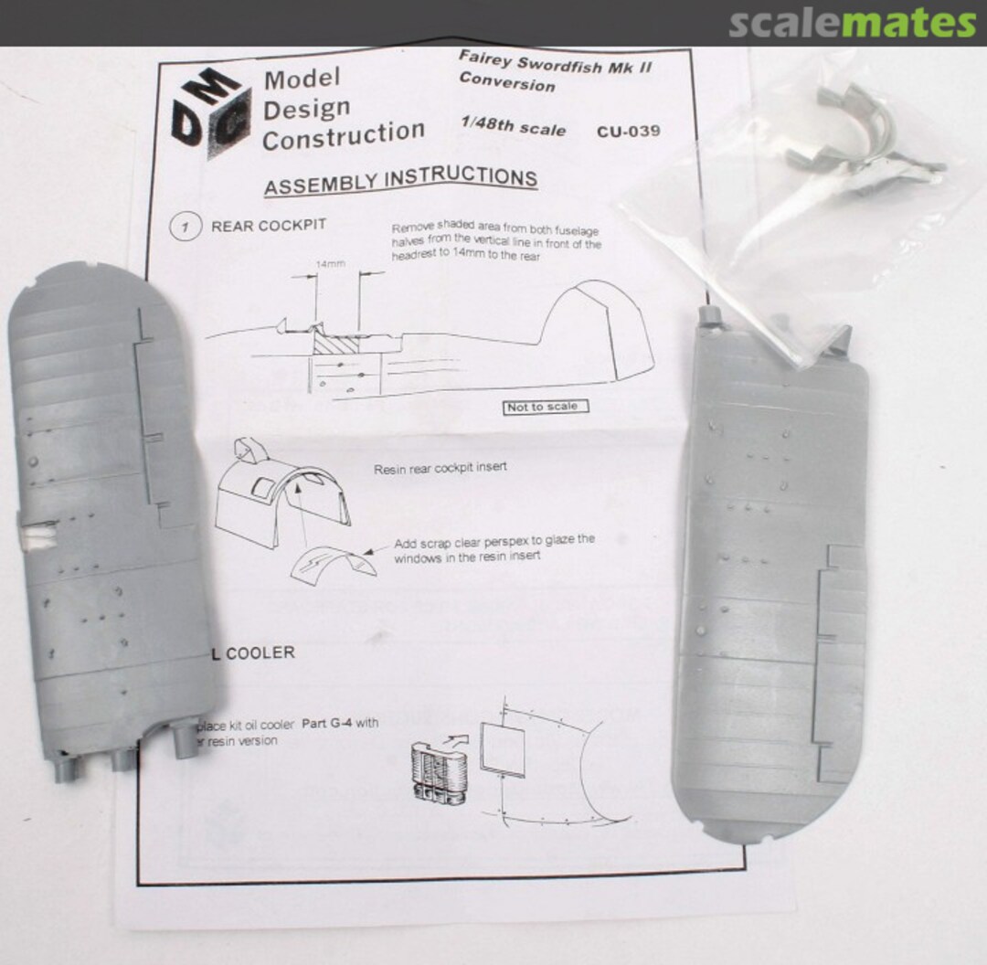 Boxart Fairey Swordfish Mk II Conversion CU-039 Model Design Construction Boxart Fairey Swordfish Mk II Conversion CU-039 Model Design Construction
