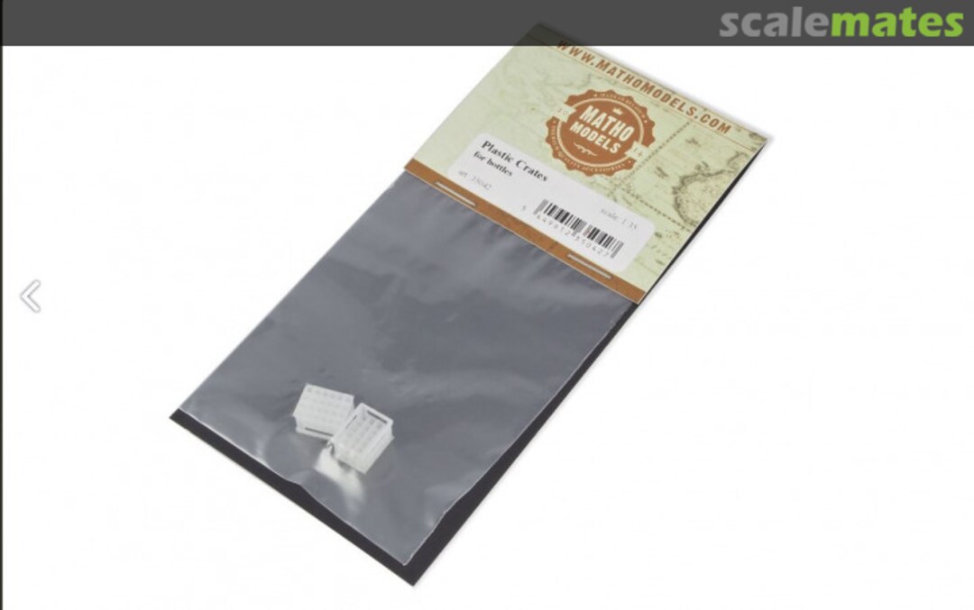 Boxart Plastic Crates for Bottles (2pcs) 35042 Matho Models Boxart Plastic Crates for Bottles (2pcs) 35042 Matho Models