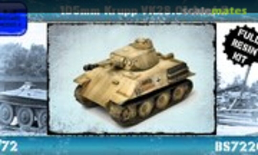 1:72 50mm Krupp VK28.01 Ausf. B (Blue Square Models BS7220) BS7220