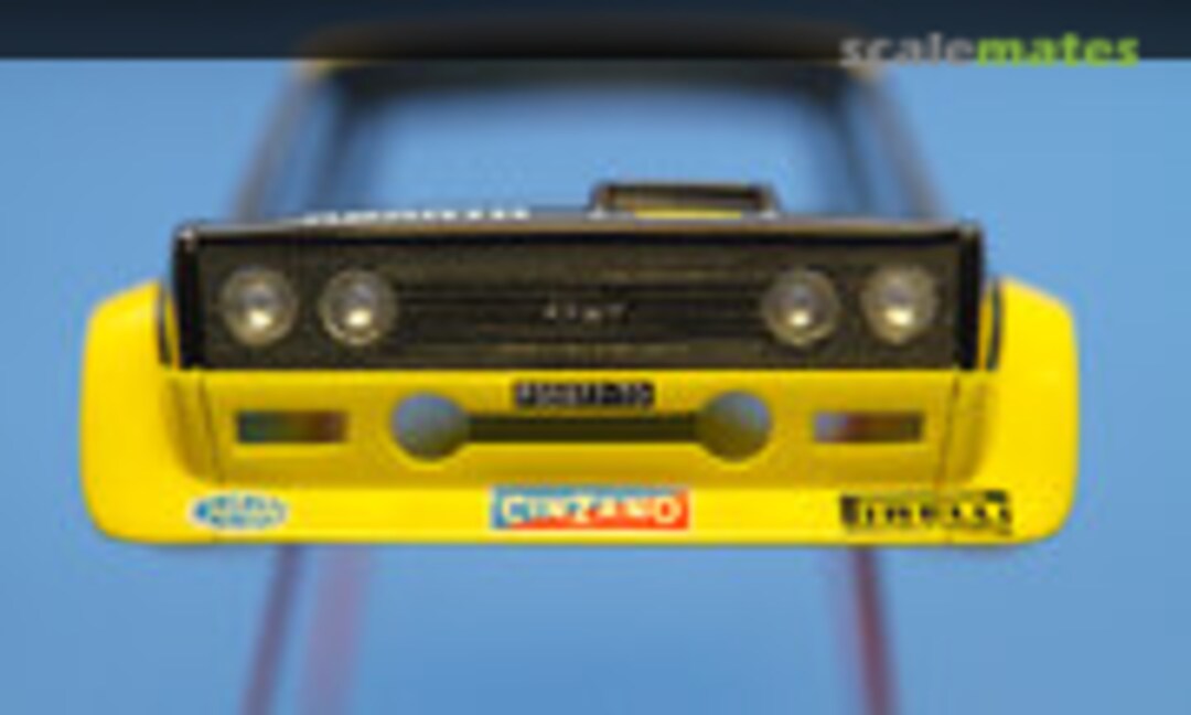 1:24 Fiat 131 - Resin front grille & headlights - 1976/77 (Magister Plasticum TK.24.005) TK.24.005