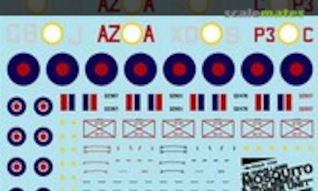 1:144 De Havilland Mosquito B. Mk.IV Series II `Bomber Unit` (MYK Design A-490) A-490