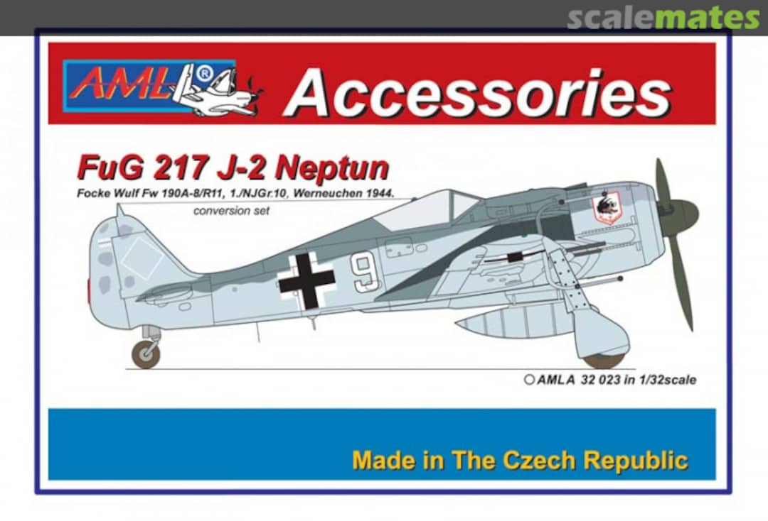 Boxart Fw-190A-8/R11 w/ FuG 217 J-2 "Neptun" AMLA 32 023 AML Boxart Fw-190A-8/R11 w/ FuG 217 J-2 "Neptun" AMLA 32 023 AML