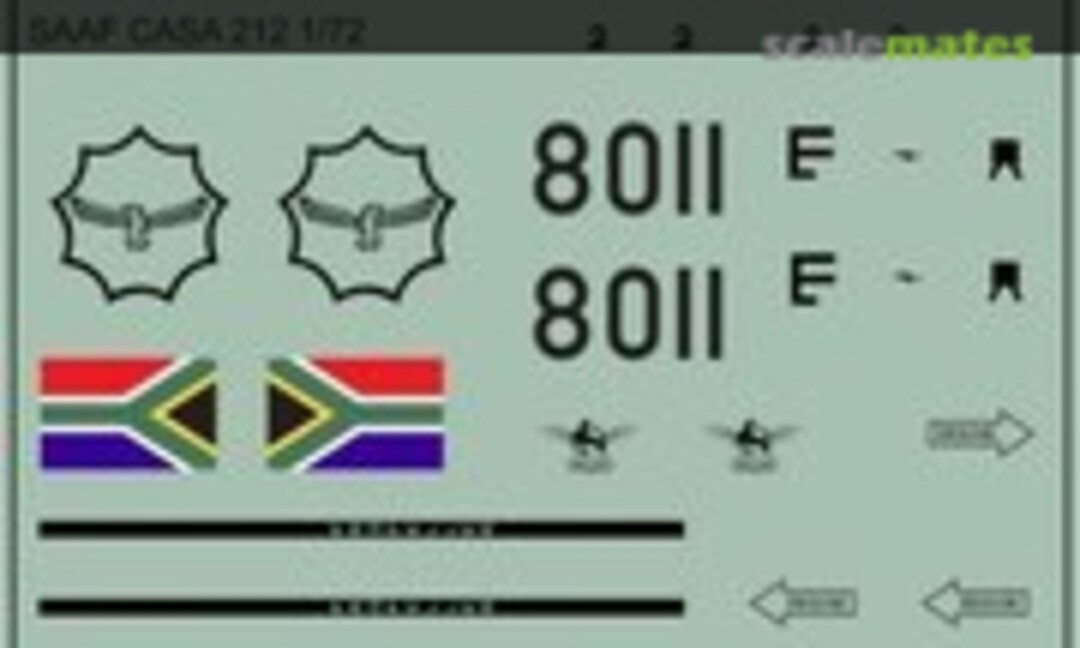 1:72 SAAF CASA 212-200 (MAV Decals MAV-720282) MAV-720282