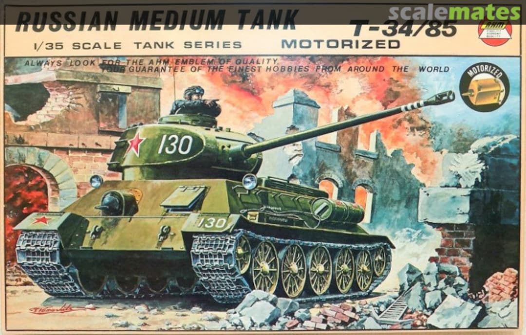 Boxart T-34/85 MK-701 AHM Boxart T-34/85 MK-701 AHM